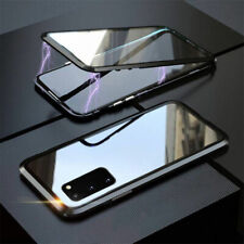 Magnetic Metal Case For Samsung Galaxy S22 Ultra S21 S20 FE 5G Glass Full Cover
