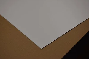 "Pannello in schiuma pvc komatex, sintra, foglio bianco 1/2""x48"x24" - Foto 1 di 3