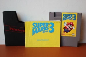 Super Mario Bros. 3 (Nintendo Entertainment System) - Cartridge and Booklet - Picture 1 of 7