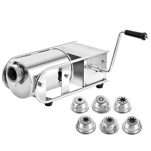 Commercial horizontal Manual Spanish Donuts Churrera Churros Maker Machine 5L - Picture 1 of 10