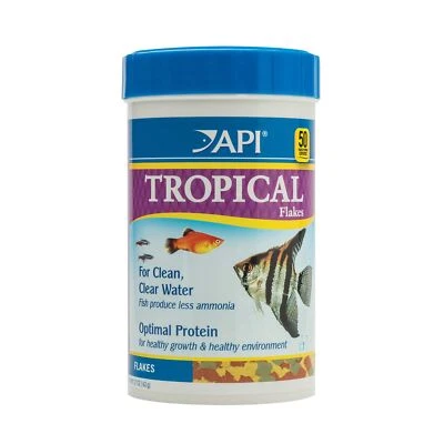 Contenedor de comida para peces API TROPICAL FLAKES 5,7 onzas 5,7 onzas (paquete de 1) Foto 1 de 4