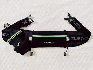Cycling Belt Fitletic Quench Adjustable Hydration Pouch Adjustable Elastic S/M