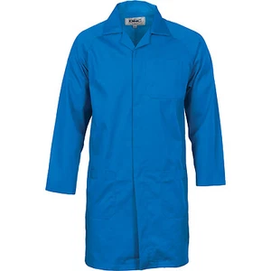 DNC workwear Polyester cotton dust coat (Lab Coat) Raglan Sleeves (3502) - Picture 1 of 6