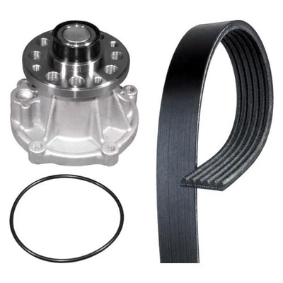 For Ford F-350 Super Duty 03 Engine Coolant Water Pump and Serpentine Belt Kit — 第 1/2 张图片