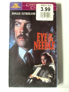 NEW Eye of the Needle VHS 1981, Donald Sutherland, Ken Follett Buy 2 Get 1 FREE - Imagen 1 de 3