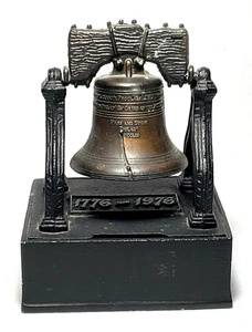 Old Spelter Metal LIBERTY BELL BANK (Financial Promotions Co, Harrisburg, PA) - Picture 1 of 6