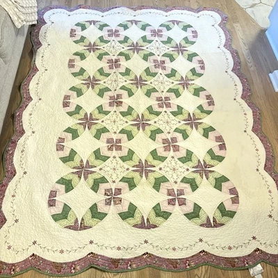 Edredón/cobertor JCP Home 66 X 86 usado en excelente estado Foto 1 de 4