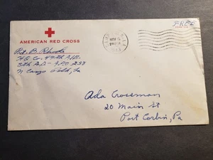 APO 258 CAMP POLK, LOUISIANA 1943 WWII Army Cover 8th ARMORED Division, 49 AIB - Picture 1 of 2