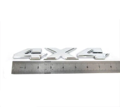 OEM 4x4 Emblem Badge for RAM1500 RAM2500 RAM3500 2010-2018 Chrome - Image 1 of 4