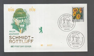 Berlín 1984 FDC - 100 cumpleaños del pintor y gráfico Karl Schmidt-Rottluff - Imagen 1 de 1