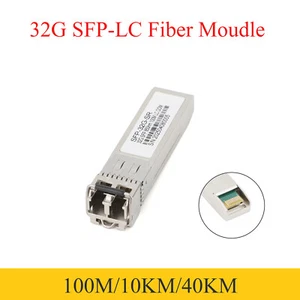 1PCS 32G SFP Fiber Module 850nm/1310nm Dual Fiber LC 100m/10km/40km - Picture 1 of 7