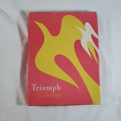 Triumph 10x35 Stockings 2 Pair Extra Long Seamless Mesh Heel & Toe Pink Sand - Image 1 of 4