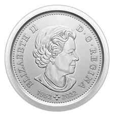 BU Mint First  Strikes 2023 Canada 5 cent Nickel Beaver Coin Queen Elizabeth II