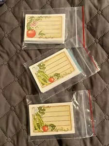 1980 Kitchen Fare Canning Labels 3"x 2" Lot Of 3 48 code 2178 Currant New - Picture 1 of 6