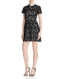 Womens Aqua Collared Lace Overlay Dress Size XS - Picture 1 of 1