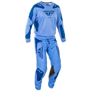 Fly Racing 2025 Motocross Kit Combo Kinetic Sym Ultramarine Blu Scuro MX Quad - Foto 1 di 6
