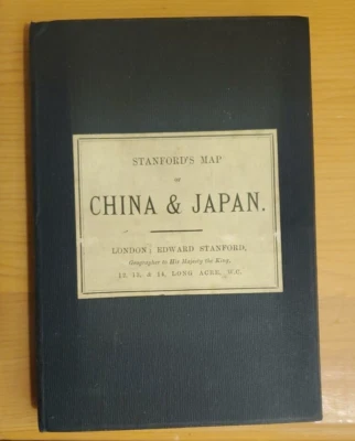 Edward Stanford’s Map Empires China and Japan w/Russian Indian Burma 1904 - Image 1 of 4
