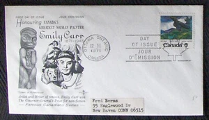 Canada  FDC Painter EMILY CARR, 1971. - Picture 1 of 1