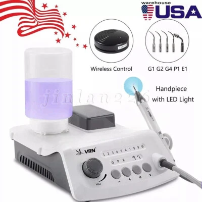 Dental Ultrasonic Piezo Scaler LED Handpiece Bottle Fit EMS Woodpecker Cavitron