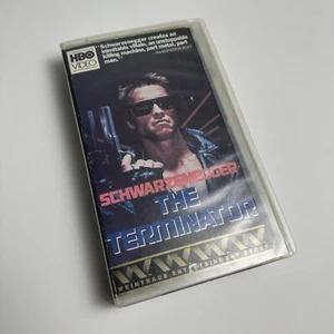 The Terminator (VHS) HBO Video 1984 Rare Retro Vintage - Picture 1 of 5