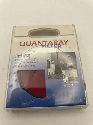 Quantaray Filter 52mm R2 24-166-1651 CAMERA - Image 1 of 4