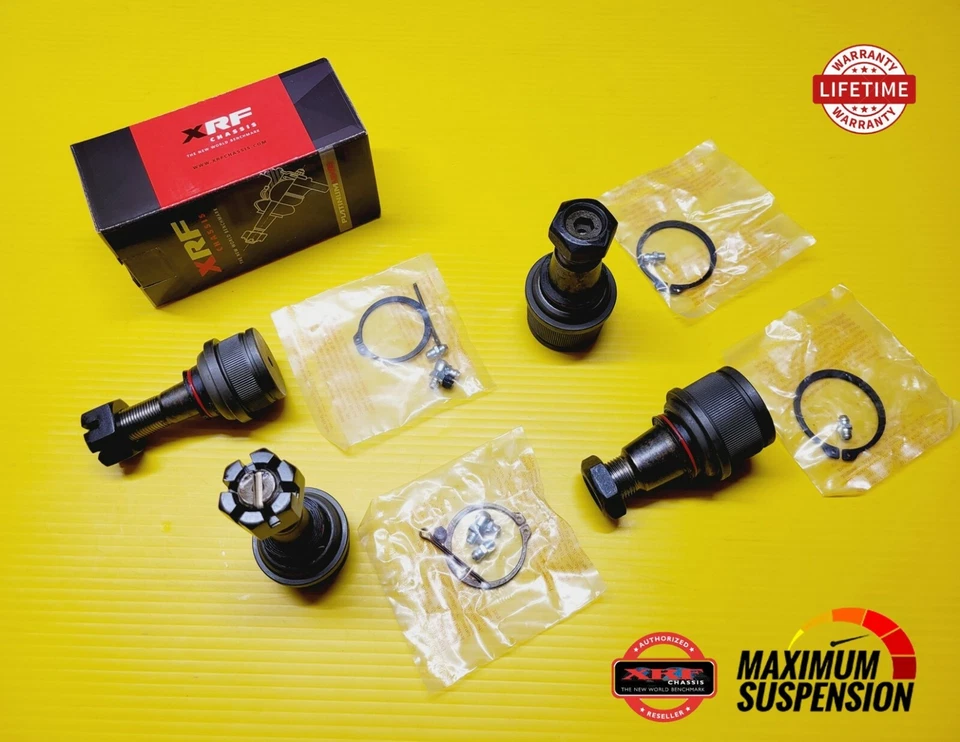 Комплект верхних нижних шаровых шарниров XRF PLATINUM F250 F350 Ram 2500 3500 4x4 ПОЖИЗНЕННАЯ ВОЙНА - Изображение 1 из 4