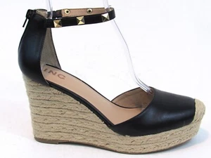 I.N.C. Alpargata cuña International Concepts Masin (mujer) - negra talla 10,5 - Imagen 1 de 8