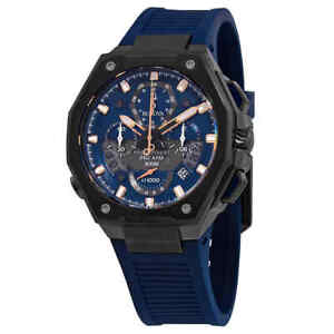 Bulova Precisionist Chronograph Quartz Blue Dial Men's Watch 98B357