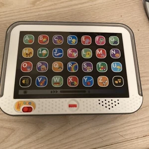 Fisher Price Laugh And Learn Smart Stages Talking Tablet TESTED - Picture 1 of 5
