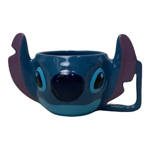 TAZA DE CAFÉ DISNEY PARKS RESORT TAZA SOPA LILO & STITCH CERÁMICA 3D Sin cuchara - Imagen 1 de 4
