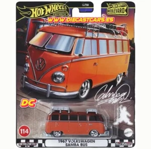Hot Wheels Premium 1967 VW VOLKSWAGEN SAMBA BUS #114 *Series Boulevard 2024* NEW - Imagen 1 de 1