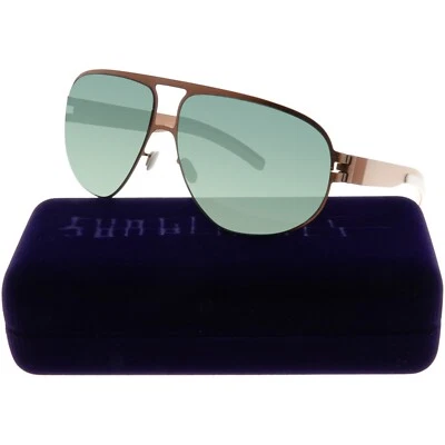 Gafas de sol Mykita Pilot COLLAB-URS-COPPER F35 cobre hechas a mano en Alemania Foto 1 de 4