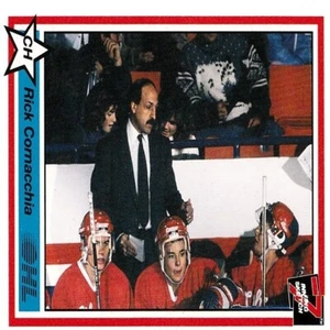 Rick Cornacchia (Oshawa Generals Coach) 1991 7th Inning Sketch Card - Number 349 - Picture 1 of 2