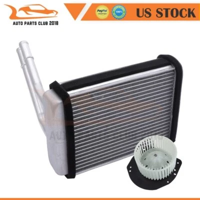 Fits 1989 1990-2011 Mercury Grand Marquis HVAC Blower Motor & Heater Core Kit Foto 1 de 4