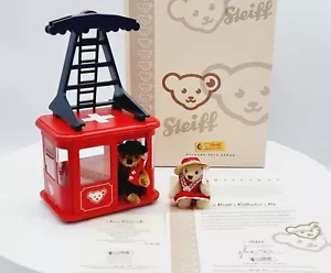 Steiff Teddybär Set mit Seilbahn 657689 limitiert 1500 Jahr 2007 Schweiz Edition - Picture 1 of 20
