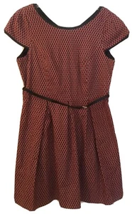 Vestido para mujer Isabel & Nina, talla 12, rojo diamante, ajuste y llamaradas, manga gorra elástica - Imagen 1 de 9