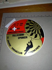 ADESIVO VINTAGE STICKER kleber paracadutismo paracadutista  - Imagen 1 de 1