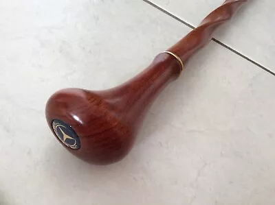 🇩🇪Rarität Mercedes Spazier Flanier Stock m. Schaltknauf Griff Ponton 1960 1970 - Bild 1 von 4