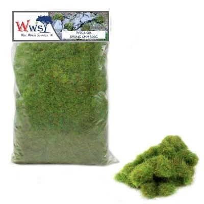WWS 6mm Spring Static Grass | DIFFERENT SIZES | WSG6 | Model Scenery Material - Image 1 of 4