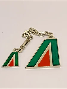 Vintage Alitalia Airline Schlüsselanhänger Schlüsselanhänger Italien Reise Souvenir Retro Rentner - Bild 1 von 21