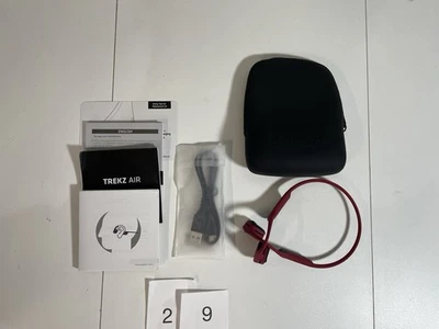 AfterShokz Trekz Air Wireless Bone Conduction, Canyon Red - Image 1 of 4