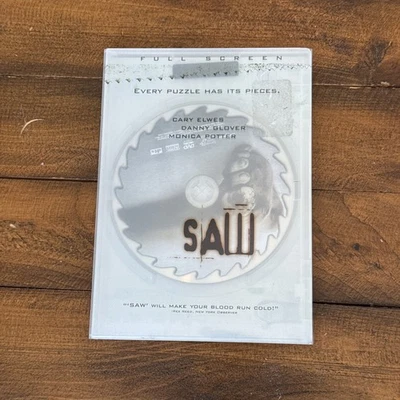 Saw (DVD, 2004, Full Screen) Pre-owned Like New SHIPS FREE - Image 1 of 2