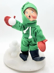 Vintage Annalee Snowball Fight Kid - Bild 1 von 2