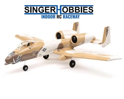 Avión a reacción E-flite EFLU6550 UMX A-10 Thunderbolt II BNF Twin EDF 562 mm AS3X Foto 1 de 4