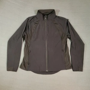 Chaqueta Activa Athleta Run With It Negra Cremallera Completa Ligera para Correr Talla Grande - Imagen 1 de 5