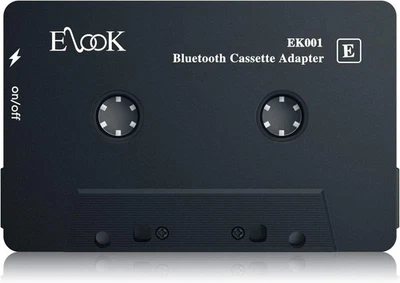 Elook Car Audio Receiver, Bluetooth Cassette Receiver Tape Aux Adapter - Image 1 of 4