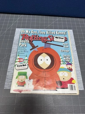 Rolling Stone Magazine Issue 780 February 19 1998 South Park Pearl Jam Stock Mkt - Image 1 of 4