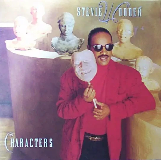 Stevie Wonder Characters EMBOSSED SLEEVE Motown Vinyl LP - Bild 1 von 1