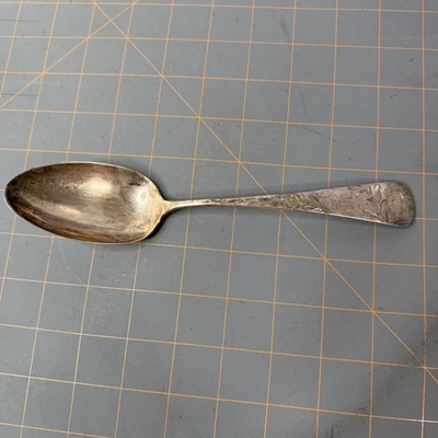 Cuchara para servir Jac Rose de Gorham de plata de ley 8 3/8" Foto 1 de 4