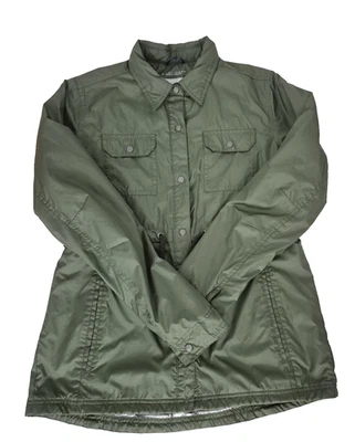 Abrigo Parka Columbia Jacket Mujer Medio Verde Omni-Calor Aislado Foto 1 de 4